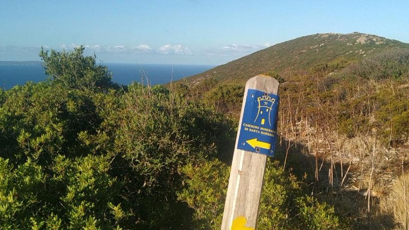 Santa Barbara hiking trail Sardinia