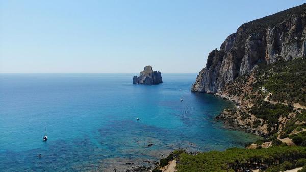 The coast of Sardinia