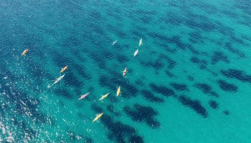 Kayak in Sardinia holiday in Sardinia