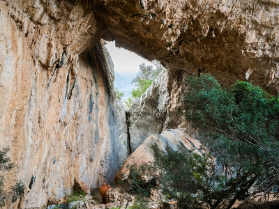 Tiscali hiking and trekking trail in Sardinia