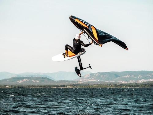 Wing Foiling in Sardinia